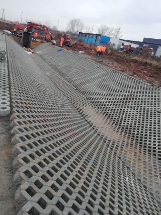 Zawiercie rów odwadniający